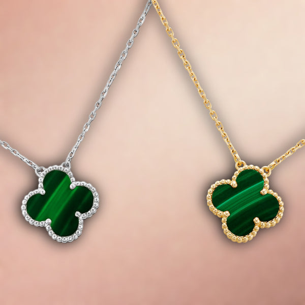 FourLeaf™ Malachite Nyaklánc