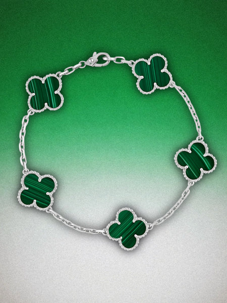 FourLeaf™ Malachite Karkötő