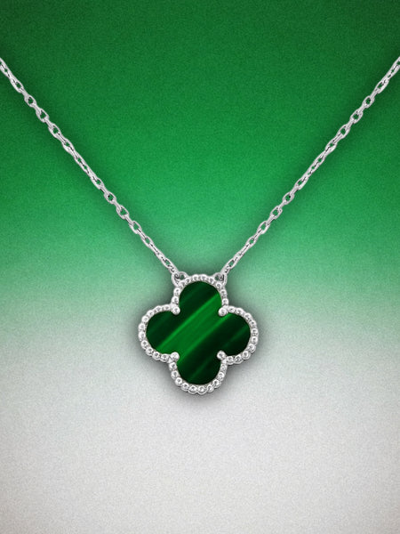 FourLeaf™ Malachite Nyaklánc